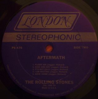 The Rolling Stones Aftermath LP Stereo London PS 476 