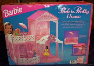 Barbie Pink N Pretty Doll House Never Opened w W