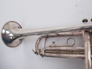 Bach TR200 Silver Colored BB Trumpet Serial No 374914