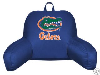 Florida Gators Backrest Bedrest Bed Bedding Pillow