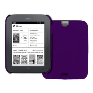 For Barnes and Noble Nook Purple Hard Case Cover