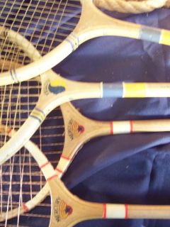 vintage sportcraft badminton set with ring set