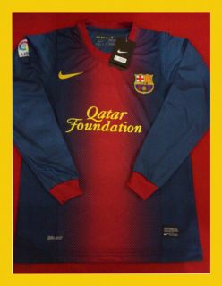Barcelona Youth Jersey Home Long Sleeve Size s 5 6 Year