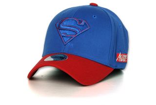 Baseball Cap Superman Spandex Hat Sky Blue AC109