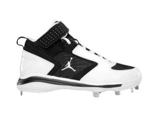 New Nike Jordan Jeter Diamond Cat Metal Mens Baseball Black Cleats 