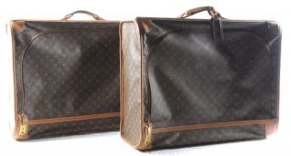 Vintage Louis Vuitton Monogram Luggage Suitcase Set