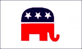 x5 Republican Party Flag Outdoor Banner GOP Huge 3x5