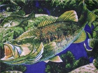 New Bass Fish Lake Underwater Rocks Water Animal Fishing Aquatic Life 