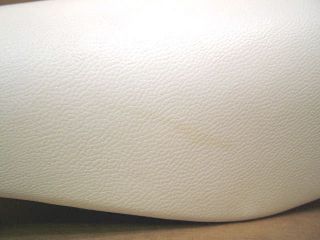 New Old Stock Selle Italia Batavus SaddleWhite Synthetic Leather 