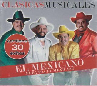 El Mexicano MI Banda El Mexicano CD New Clasicas Musicales