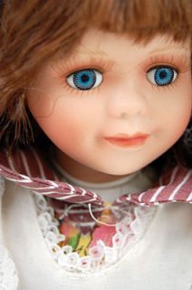 Heirloom Collection Petite Porcelain Doll Barbara Lee