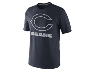  Nike Tri Heathered Logo (NFL Bears) Mens T Shirt