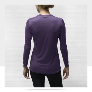 Nike Miler Long Sleeve Womens Running Shirt 519833_584_B