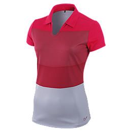 nike bold chest stripe women s golf polo shirt £ 40 00