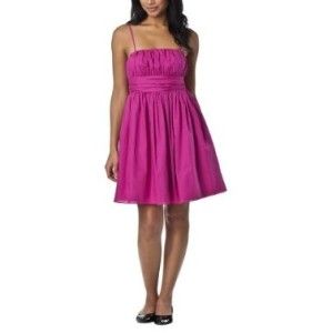 Luella Bartley Dress Target 50s Retro Fuschia Pink Full Party Prom NWT 