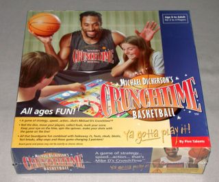 Michael Dickerson Unopened Crunchtime Basketball Board Game
