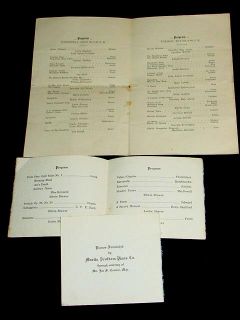 1925 Batesville High School Arkansas Handbook Programs
