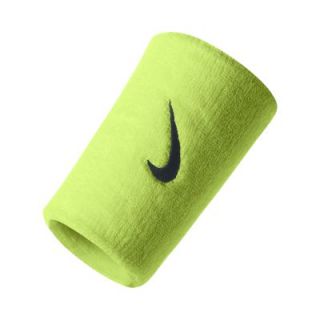 Nike Swoosh Double Wide Wristbands (1 Pair)