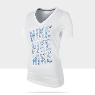 Shirt con scollo a V Nike Triple Play Loose   Donna 508964_100_A