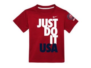 Nike Just Do It USA Toddler Boys T Shirt 7C384R_648 