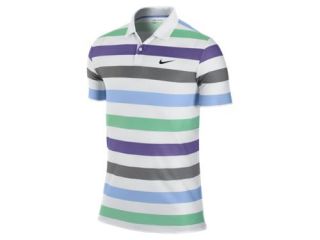 Nike Dri FIT Sport Stripe &8211; Polo de golf ray&233; pour Homme 