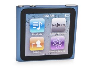 Apple MC688LL/A 8GB iPod nano 6th Generation, 1.5 inch Multi Touch LCD 