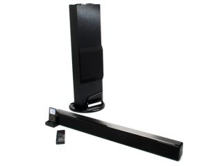 iLive ITPW891B Bar Speaker & Wireless Subwoofer with 30 pin Dock for 