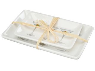 Signature Housewares 41627 Martini Trays (8x 5, 6 x 4)   Set of 2