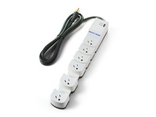 Socket Sense® SS1650W 06 6 Outlet Expandable Surge Protector, 6 Foot 