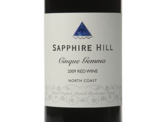 Sapphire Hill 2009 Cinque Gemma California Chianti Red Cuvée 3 Pack