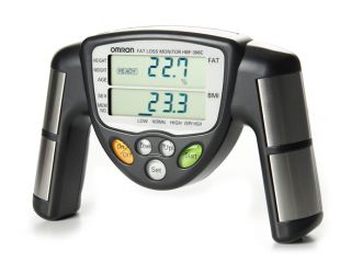 Omron Healthcare Portable Hand Held HBF 306 Body Fat Monitor