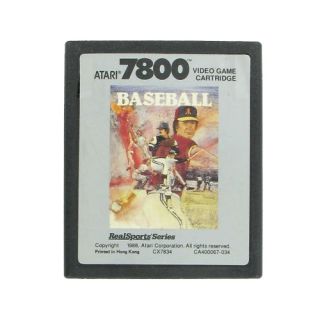 RealSports Baseball Atari 7800