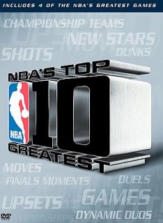 NBA Top 10 Greatest Collection DVD, 2005, 5 Disc Set
