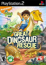 Go, Diego, Go Great Dinosaur Rescue Sony PlayStation 2, 2008