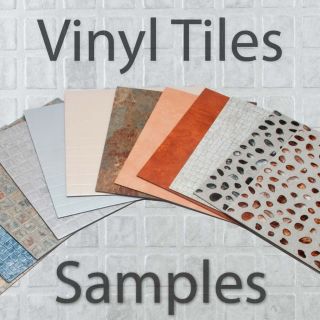 Sample Of Quality Vinyl Flooring Tiles Strips & Planks Suitable For 