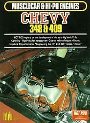 Musclecar & Hi Po Engines Chevy 348 & 409 HIGH PERFORMANCE ENGINE BOOK 