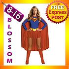F95 Ladies Super Hero Woman Fancy Dress Halloween Superhero Costume 