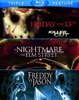   on Elm Street Freddy vs. Jason Blu ray Disc, 2012, 3 Disc Set