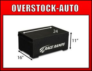 race ramp 24 inch lightweight portable trailer step time left