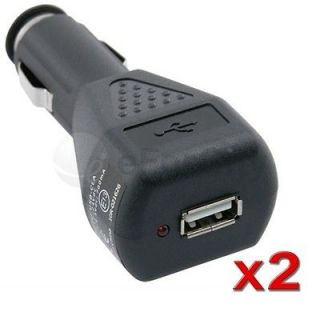 Black 2 PCS PACK Black CAR AC CHARGER For Kindle Fire New iPad 2nd/3rd 