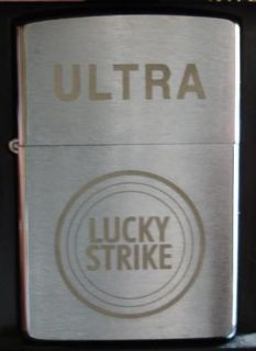 zippo lucky strike ultra 2000 french promo new from netherlands