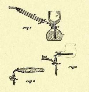 compact water smoking pipe 1876 us patent print j142 one day shipping 