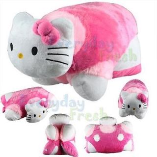NEW Hello Kitty Transforming Pet Toy PILLOW Bed Car Nap Cushion Plush