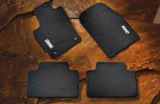2011 2012 Jeep Grand Cherokee Carpeted Floor Mats, Graystone, Factory 