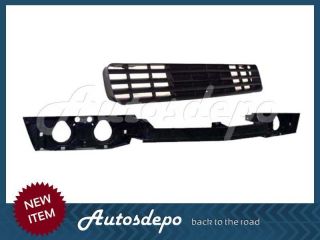 1987 1992 CHEVY CAMARO BASE / RS FRONT HEADER PANEL GRILLE BLK 2PC NEW 
