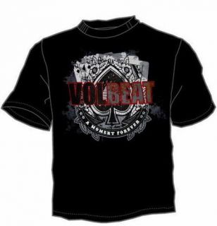 volbeat moment forever mens metal punk t shirt size s