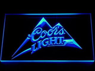 004 b coors light beer bar pub logo neon light