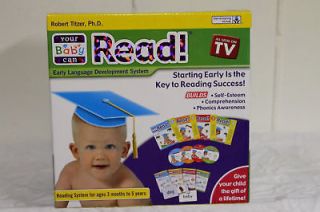 Your My Baby Can Read Complete set, Volumes 1 4 DVD books cards