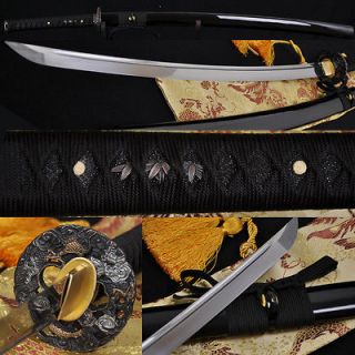 1060High Carbon Steel Full Tang Blade Japanese Samurai Battle Ready 