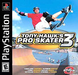 Tony Hawks Pro Skater 3 Sony PlayStation 1, 2001